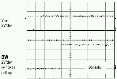 Figure 3. Battery Test Passes with Fresh Cell (VBAT = 3.15V).