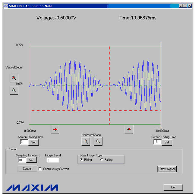 Figure 1. The PC-based oscilloscope.