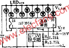 0~5V線圖指示器的應(yīng)用電路圖  www.nxhydt.com