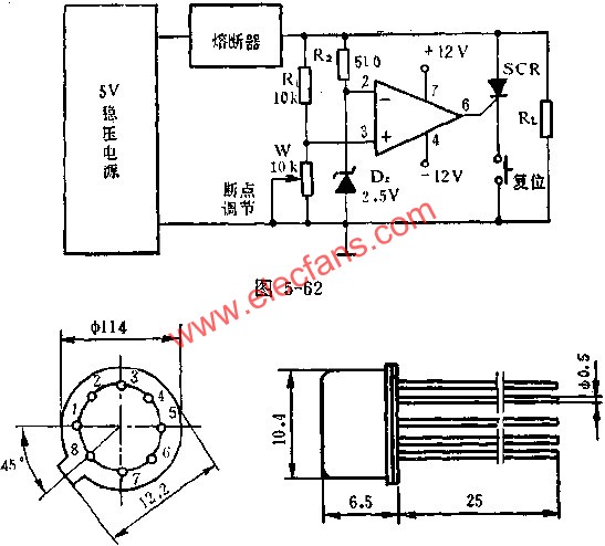 快速過壓保護器電路圖  www.nxhydt.com