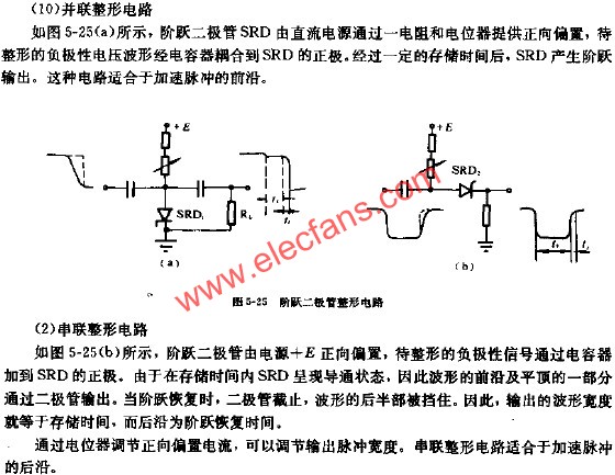 階躍二極管整形電路圖 www.nxhydt.com