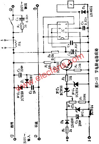 節(jié)電限電器電路圖  www.nxhydt.com