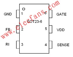 ME8263的封裝腳位圖 www.nxhydt.com