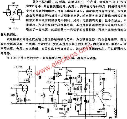 膽機推挽功放電路  www.nxhydt.com