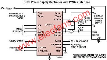 LTC2978典型應用電路  www.nxhydt.com