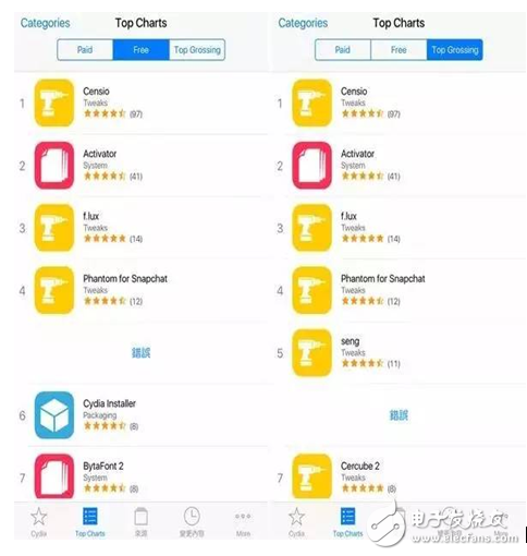 iOS10越獄插件：讓你的Cydia看起來有點像AppStore！