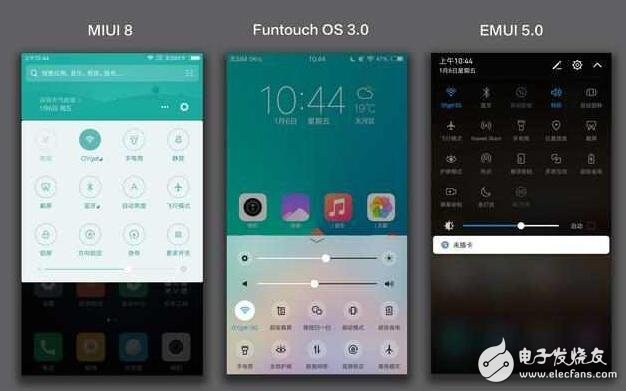 vivo新系統(tǒng)對比小米MIUI8、華為EMUI5.0， 誰才是國產(chǎn)第一