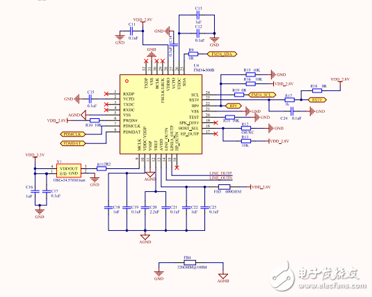 FM34降噪模塊應用圖