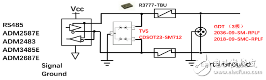 原來(lái)全是套路！三個(gè)經(jīng)典的RS-485端口EMC防護(hù)方案詳解