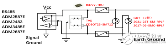 原來(lái)全是套路！三個(gè)經(jīng)典的RS-485端口EMC防護(hù)方案詳解