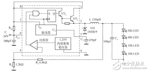 led燈開關電源電路圖大全（五款模擬電路設計原理圖詳解）