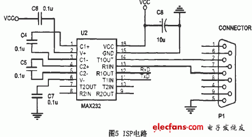 燒寫(xiě)程序電路