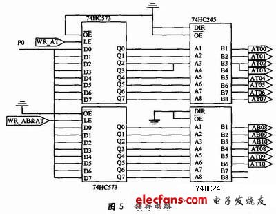 輸入地址鎖存電路