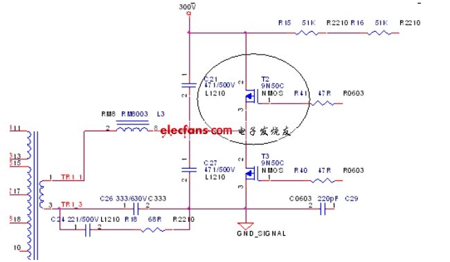 典型的開(kāi)關(guān)電源原理圖。(電子系統(tǒng)設(shè)計(jì))