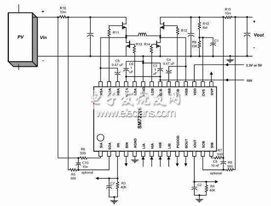 SM72295典型應(yīng)用電路圖