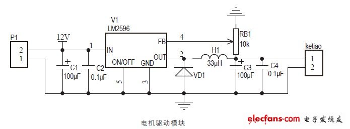 圖4 電機驅動模塊