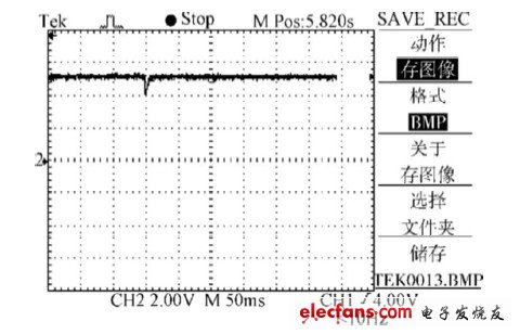 圖19 加抑制裝置、電壓暫降20% 時的波形