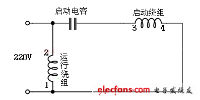 電容運轉型接線電路