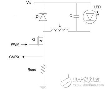 驅(qū)動(dòng)單顆LED或led燈串的降壓技術(shù)