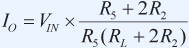 為減少器件庫中的總電阻數，請設置R1 = R2 = R3 = R4。現在，公式1簡化為：