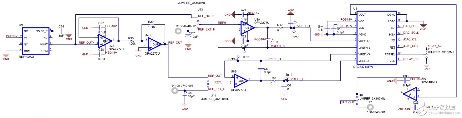 高電壓(36V)、高電流(1A)電源的參考設計電路圖