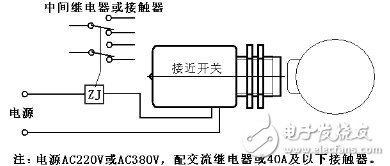 兩線制接近開關的基本接線圖