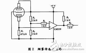 煙霧傳感器電路