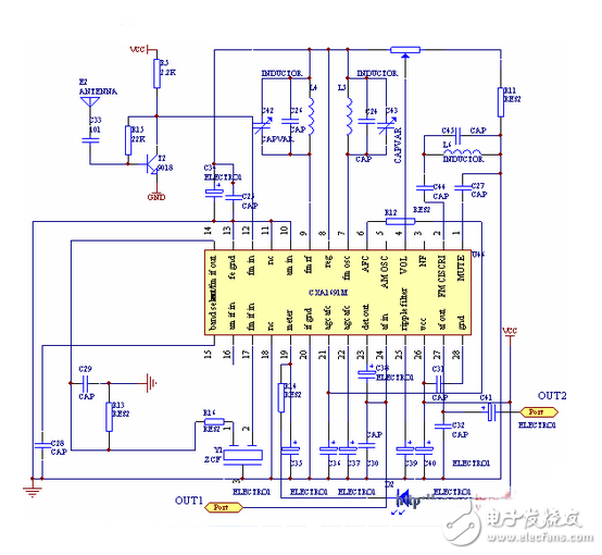 無線發送與接收呼叫系統電路設計 —電路圖天天讀（44）