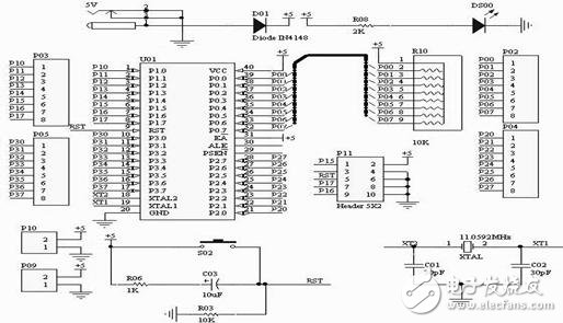 基于AT89S52單片機(jī)的智能安防電路設(shè)計(jì) —電路圖天天讀（45）