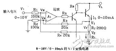 運(yùn)放組成的V/I和I/V變換電路設(shè)計(jì)詳解