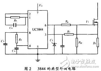 uc3844開關電源電路圖匯總（反激式變換電路/高頻變壓器/電流反饋電路）