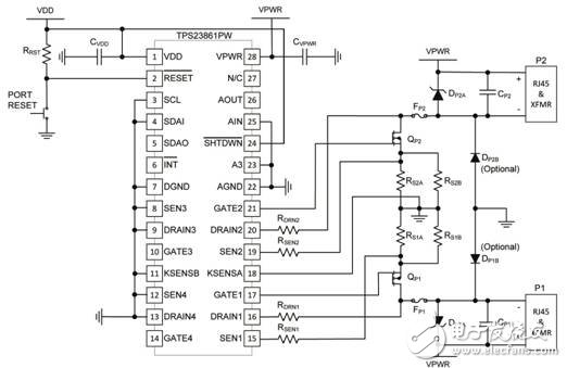 以太網供電設備控制電路設計詳解 —電路圖天天讀（154）