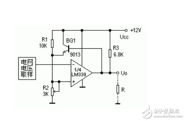 lm393遲滯比較器電路