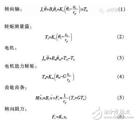 電動汽車EPS數(shù)字模型與電路原理分析