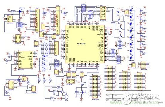 最小系統(tǒng)電路設(shè)計的總體電路原理圖