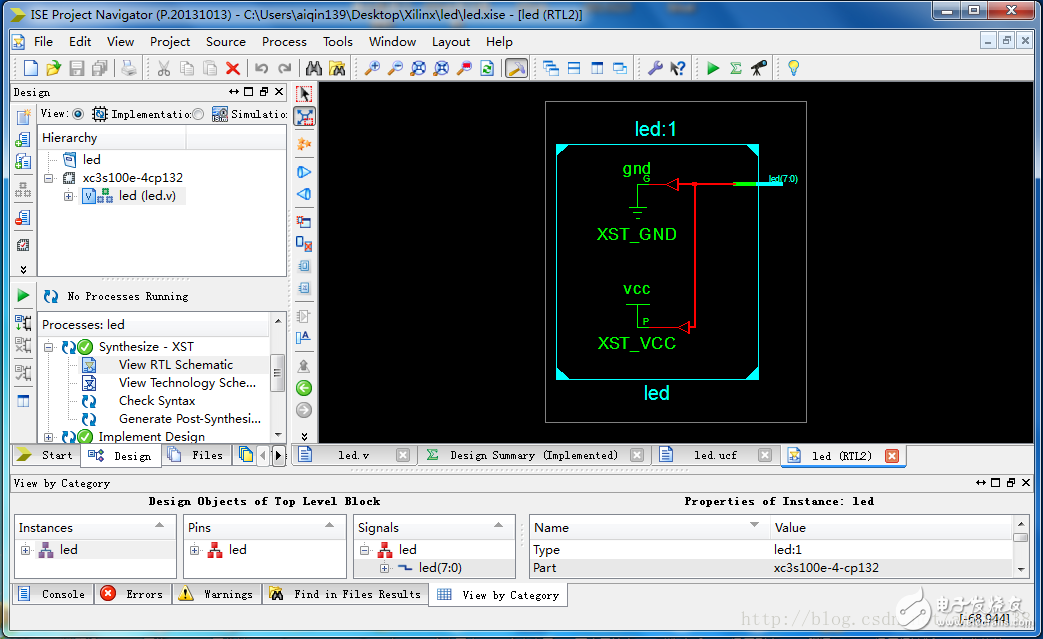 Xilinx ISE Design Suite14.7開發流程