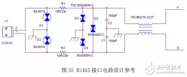  RS485接口的電磁兼容設計