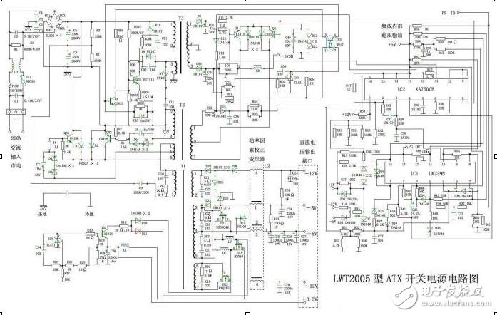 電腦開關電源維修圖解