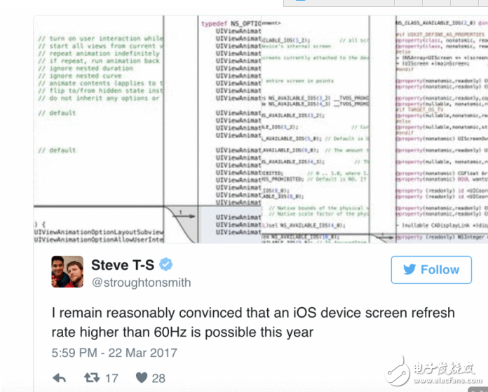 iOS10.3正式版將支持更快屏幕刷新? 測試版系統漏玄機