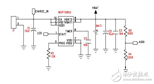 高集成智能藍(lán)牙耳機(jī)電源電路（附電路參考圖）