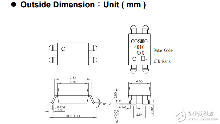 光電耦合器KP4010S數據手冊