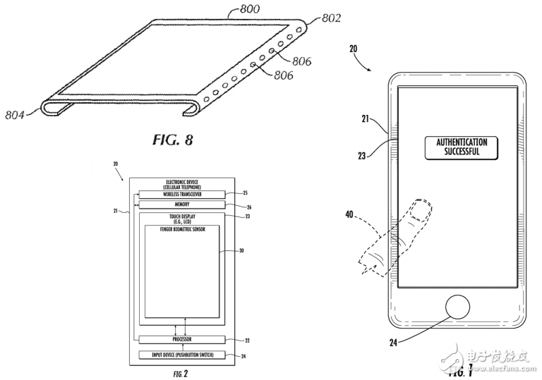 蘋果獲多項新專利 包括無邊屏幕和嵌入式Touch ID！