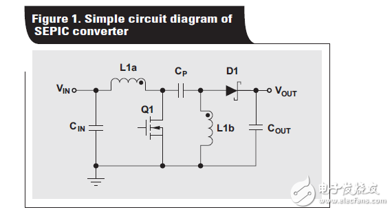 單端初級電感轉換器（SEPIC）