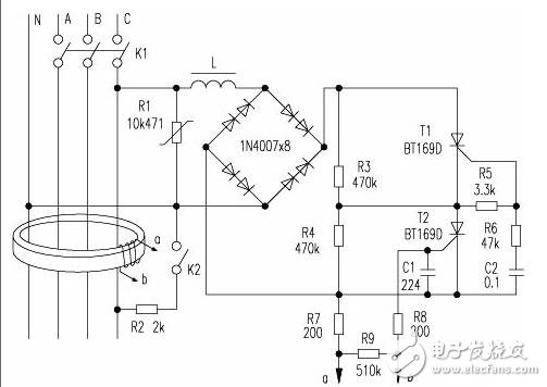 漏電斷路器工作原理_漏電斷路器接線圖及漏電斷路器和空氣開關的區別