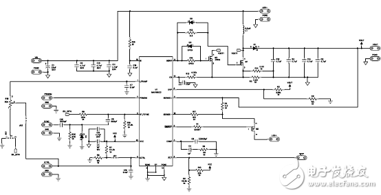 Maxim MAX16833/MAX16833B/C/D/G集成高側電流感的高壓HB led驅動方案