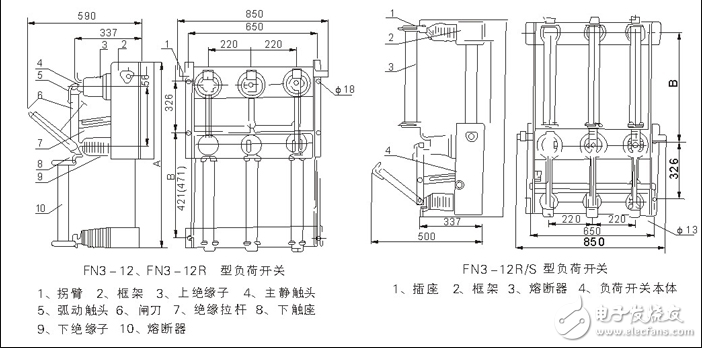 戶內高壓負荷開關_戶內高壓負荷開關型號含義