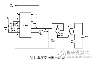 HS1101感濕元件的應用