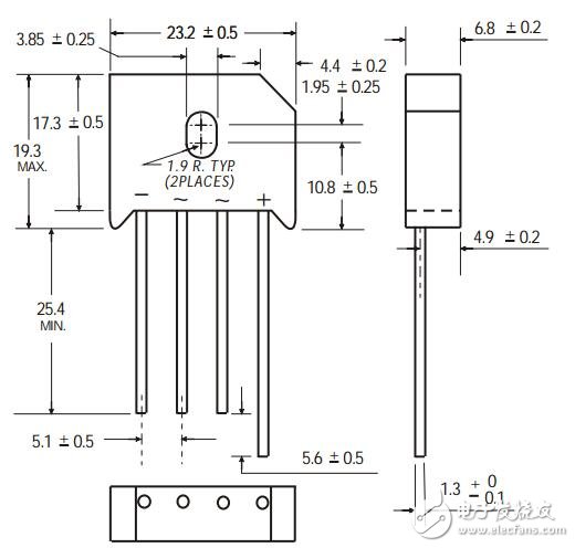 RS808整流橋的應用