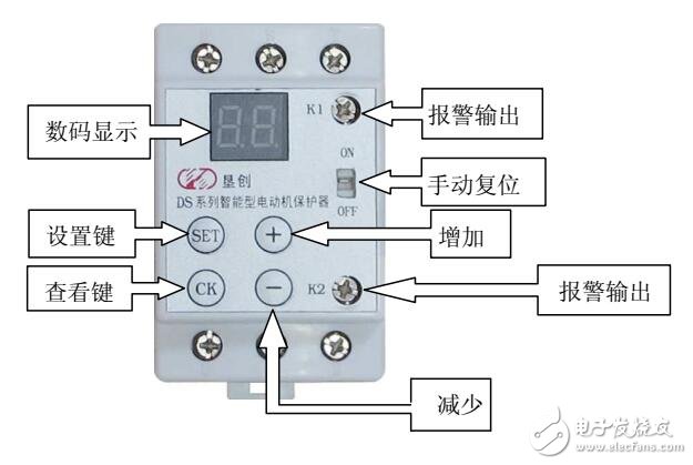 基于DS系列電動機保護器的功能及結構