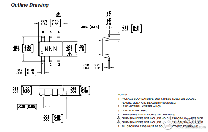 hmc311sc70/311sc70e的InGaP HBT增益塊MMIC放大器直流8千兆赫